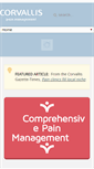 Mobile Screenshot of corvallispainmanagement.com